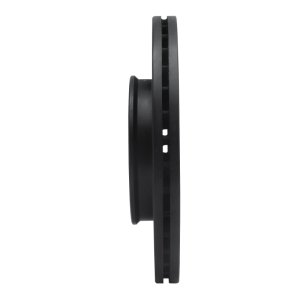 Dodge Attitude Brake Rotor (1) - Front Right - R1 Concepts - Drilled & Slotted - Black - `12-`25